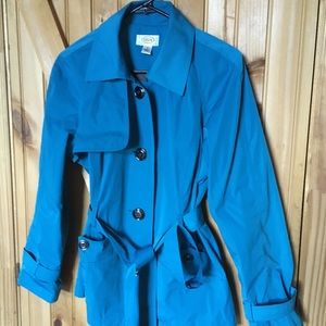 Talbots Petite Turquoise Lightweight Jacket